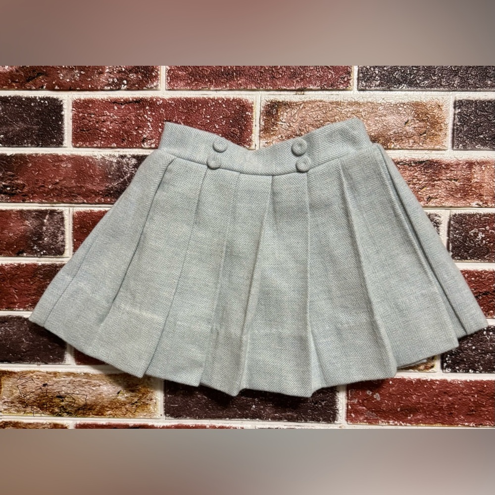Alice Kathleen tweed skirt girls size 6 trunk show boutique